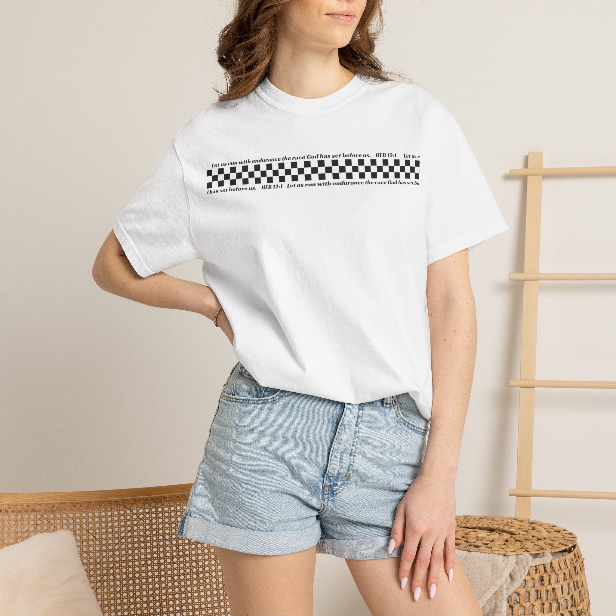 RUN THE RACE COMFORT COLOR TEE