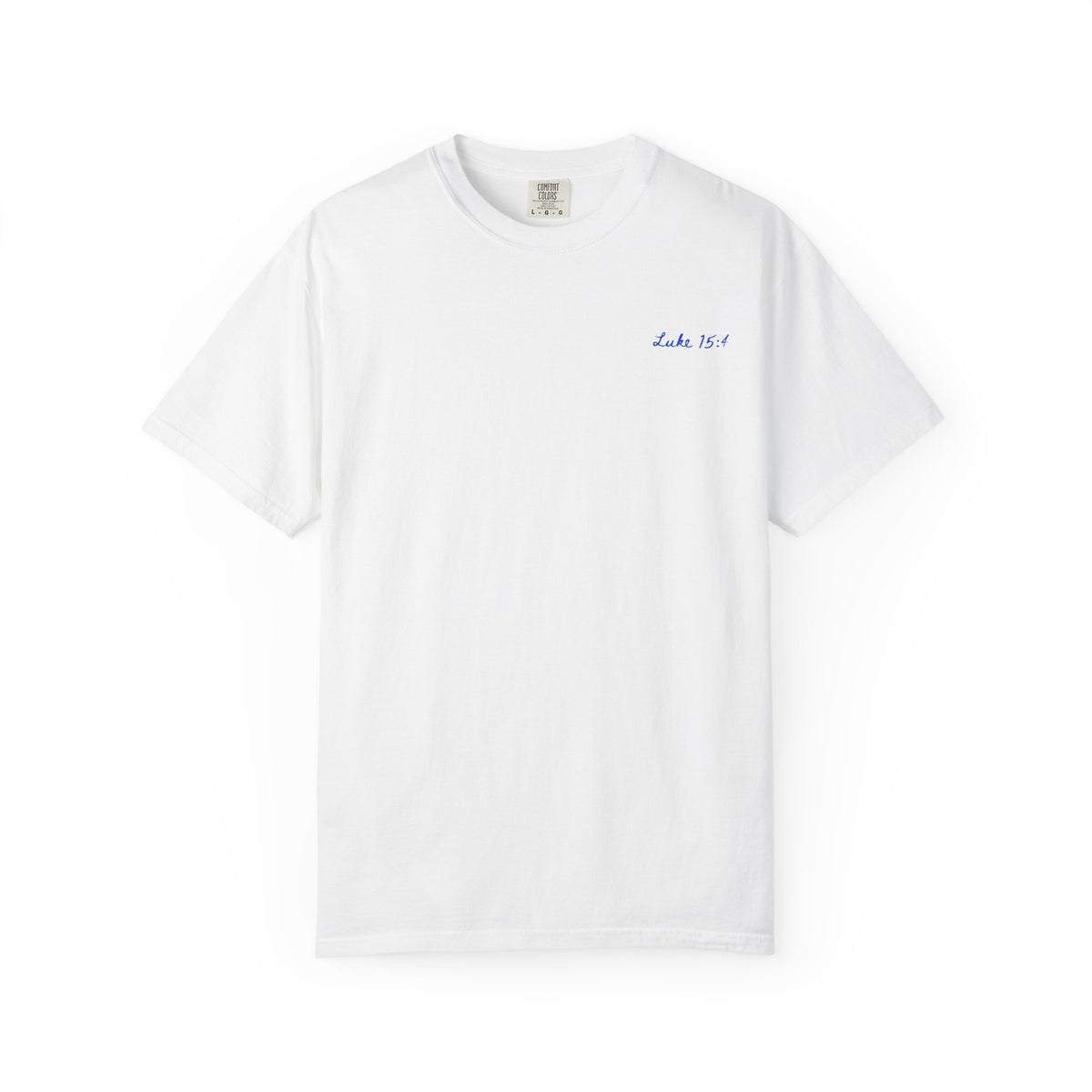 HE LEFT THE 99 TO SAVE ME COMFORT COLORS TEE - WHITE